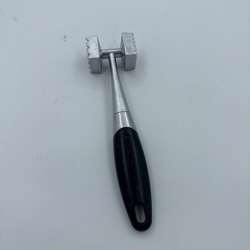 EKCO brand dual-sided meat tenderizer tool